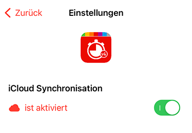 iCloud Synchronisation